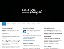 Tablet Screenshot of digitalangelmastering.co.uk